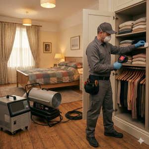 moth pest control with heat